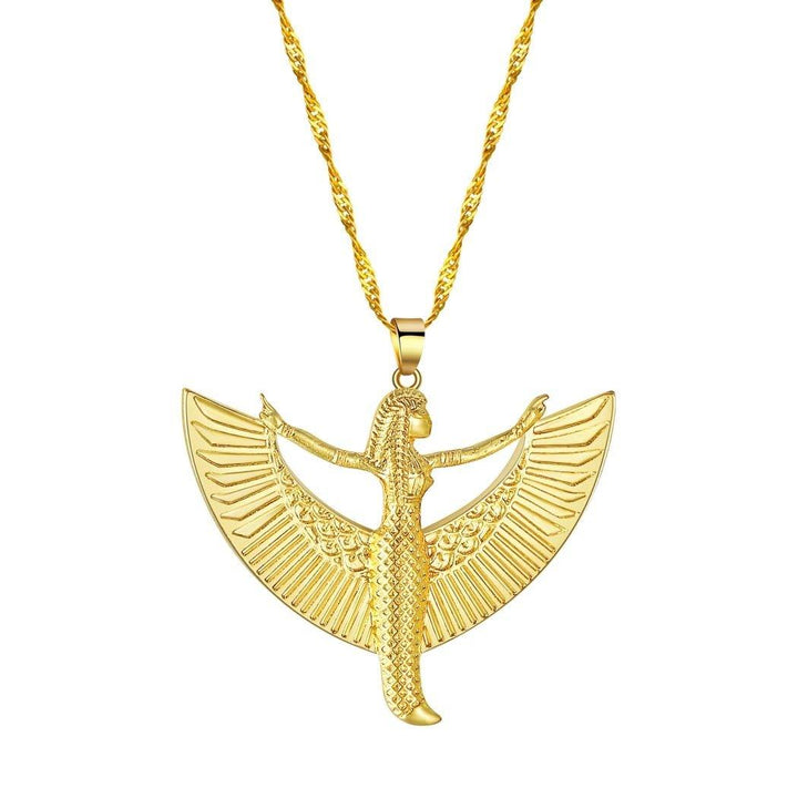 Collier pendentif égyptien déesse Isis - MonPendentif
