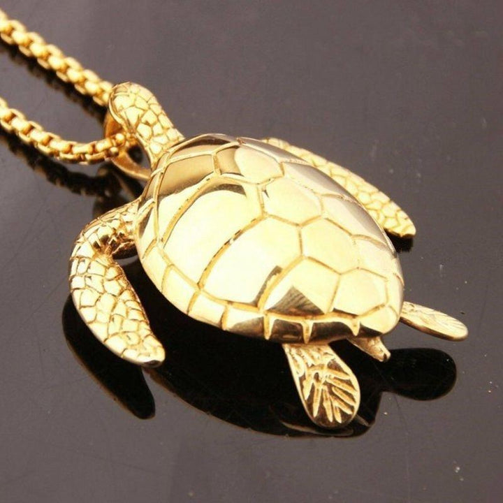 Collier pendentif tortue mignon - MonPendentif